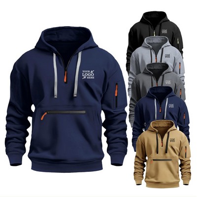 Men's Pullover Fleece Hoodie