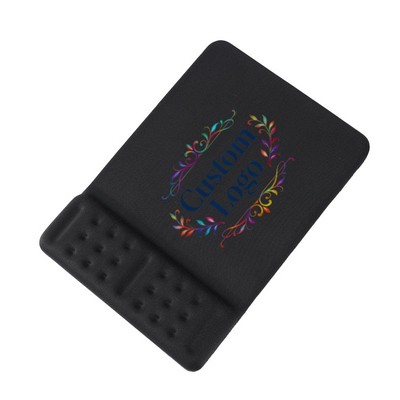 Memory Foam Wrist Support Mouse Pad
