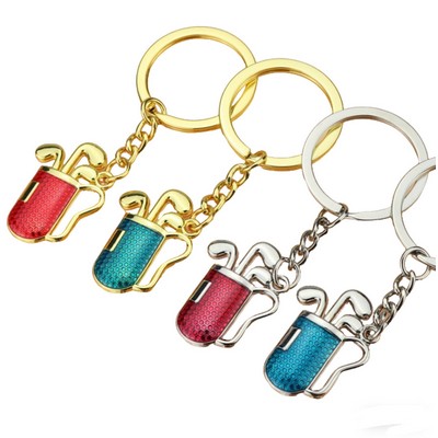 Golf Club Keychain