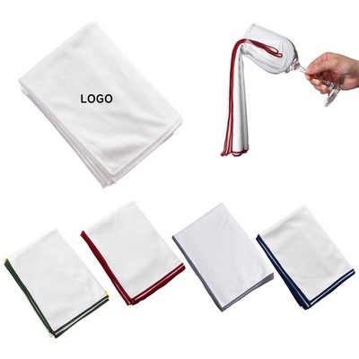 Microfiber Wine Glass Polishing Cloth