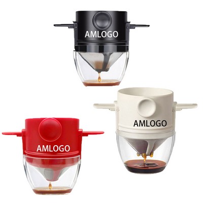 Sleek Stainless Steel Travel Coffee Filter