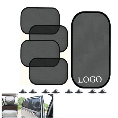 Car Window Mesh Sun Shade - Set of 5