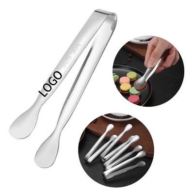 Stainless steel food tongs