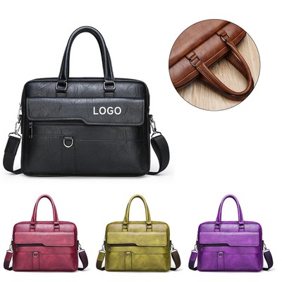 PU Laptop Crossbody Bag