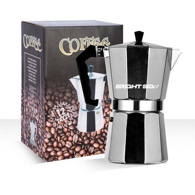 Compact Stovetop Espresso Brewer