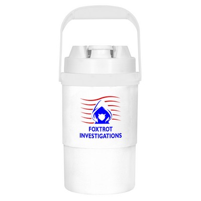 1/2-Gallon NYC® Prime Beverage Jug - White