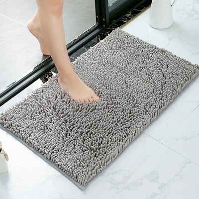 Absorbent Chenille Bath Rug