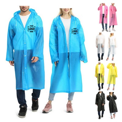 Reusable Adult EVA Raincoat