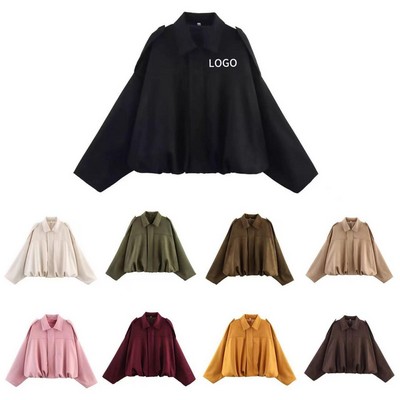 Fly Jacket With Collar