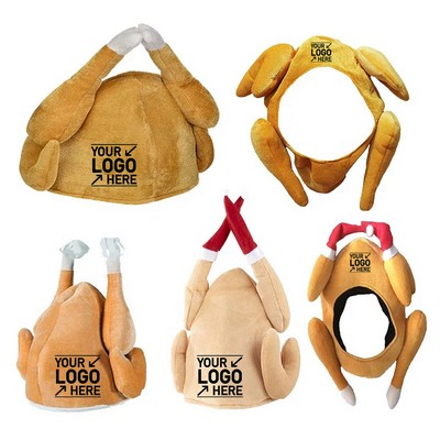 Thanksgiving Roasted Turkey Hat