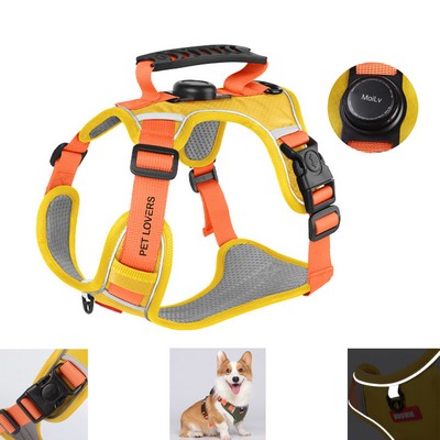 Reflective Pet Vest with GPS Tracker Slot