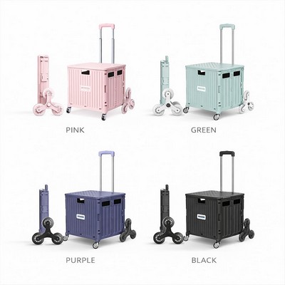 Foldable rolling Shopping Cart