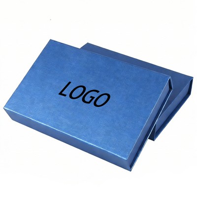 Paper High End Cross Pattern Book Shaped Gift Box