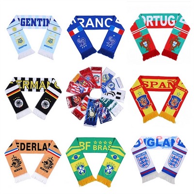 Polyester Soccer Cheering Scarf