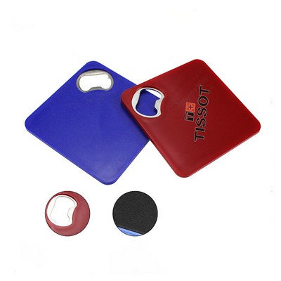 Magnetic Bottle Opener Coaster