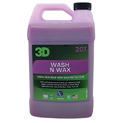 3D® Gallon Wash N Wax Car Soap