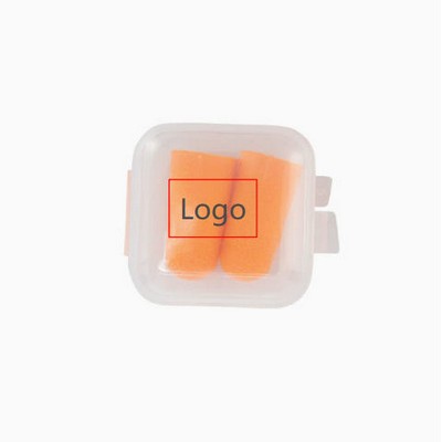 Ear Plugs in Clear Case