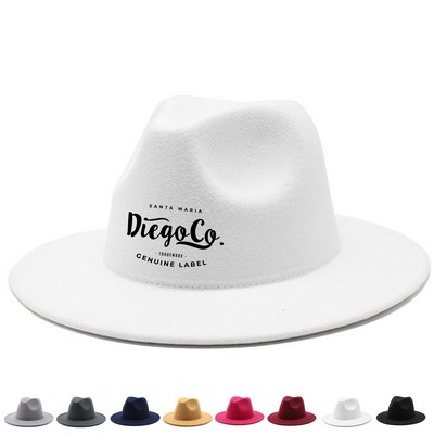 Classic Woolen Fedora Hat