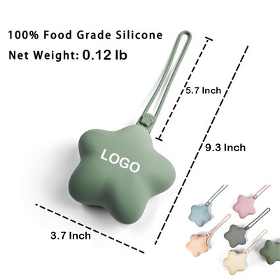 3.7"x3.7" BPA Free Baby Mother Silicone Pacifier Holder Case