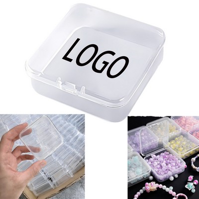 Square Transparent Bead & Parts Storage