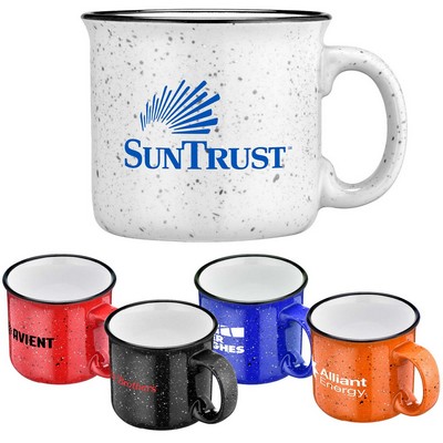 15oz. Speckled Ceramic Wide-Rim Mug