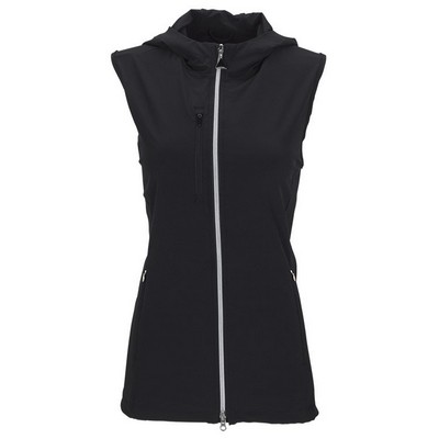 Greg Norman Ladies Windbreaker Full-Zip Vest
