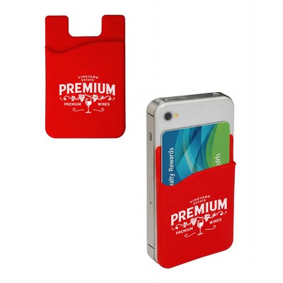 Custom Logo Silicone Card Holder