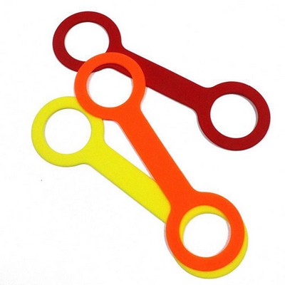 Silicone water bottle wristband