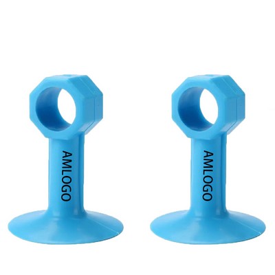 Silicone Door Stopper with Suction Grip