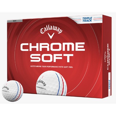Callaway - Chrome Soft Triple Track 26 - White - 64212631280