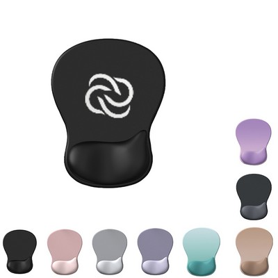 Full Color Mouse Pad with Gel Wrist Rest