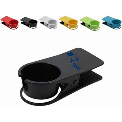 Tri Function Plastic Beverage Cup Holder Clip