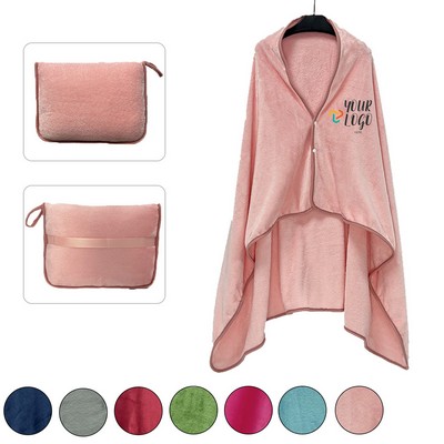 Flannel Wrap Shawl Blanket