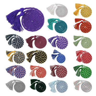 Single Color Graduation Honor Cords