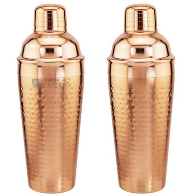 24 Oz. Tavern Copper Cocktail Shaker Set