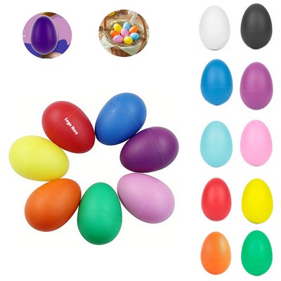 Plastic Musical Egg Rhythm Shaker