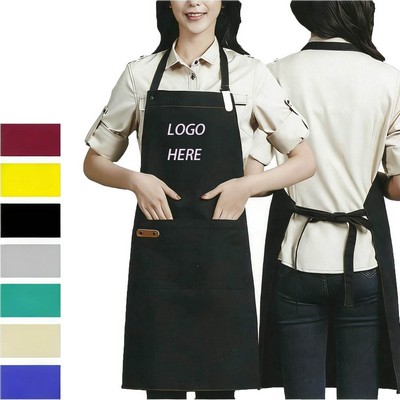 14 oz. Poly-Canvas Kitchen Apron