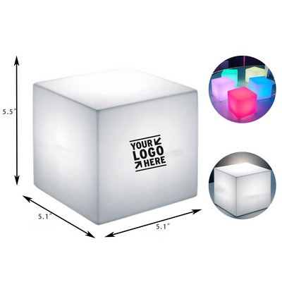 Portable Touch-Control LED Ambient Light Cube