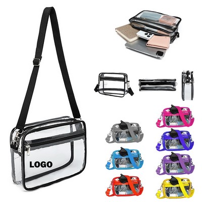 Pvc Clear Crossbody Bag