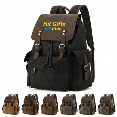Waxed Canvas Backpack