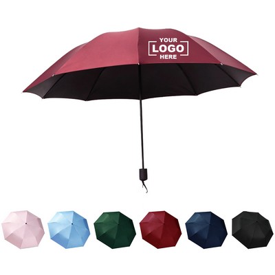 UV Block 3-Fold Vinyl Umbrella