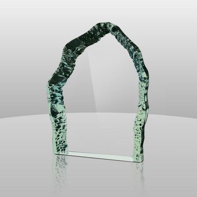 Jade Green Iceberg Award (6"x4 3/4"x1")