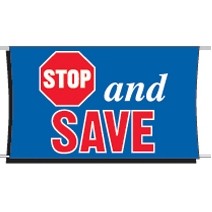 Heavy-Duty Scrim Catch All Banner (Stop & Save) (3' x 5')