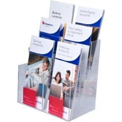 6 Pocket Tiered Holder (8 7/8"x9"x5 7/8")