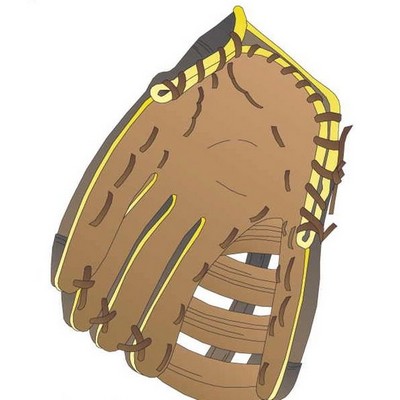 Baseball Glove Maxi Magnet (6 Square Inch)