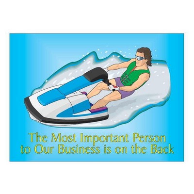 Jet Ski Rectangle Photo Hand Mirror (2½"x3½")