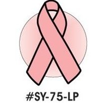 Awareness Ribbon Acrylic Coaster w/Felt Back