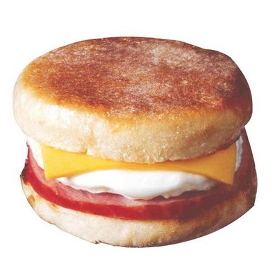 Breakfast Sandwich Promotional Magnet w/ Strip Magnet (6 Square Inch)
