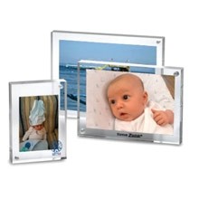Vertical Clear Entrapment Frame (5"x7" Photo)