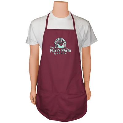 29" Adult Deluxe Bar-B-Que Bib Apron